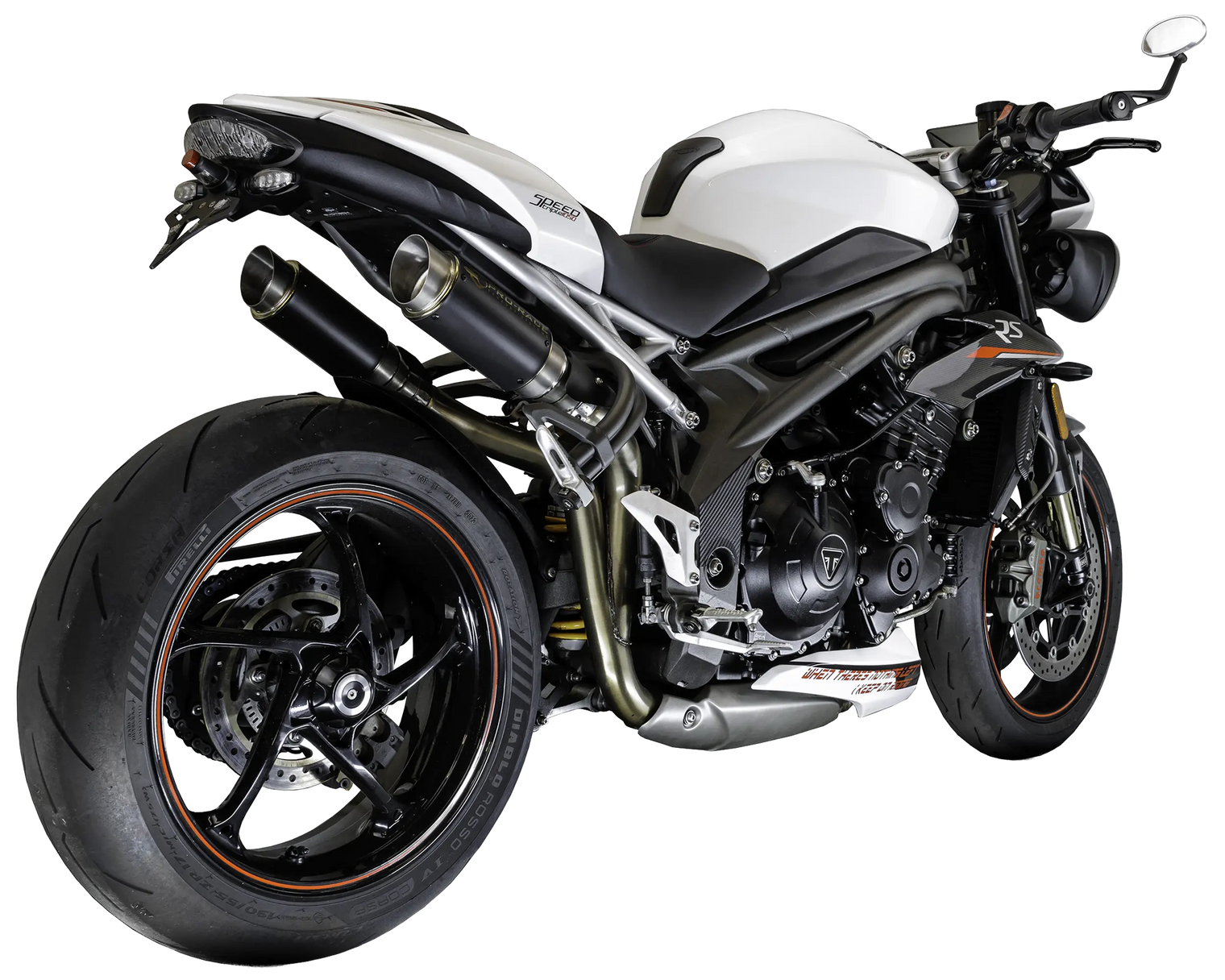 Speed Triple 1050 S & RS 2016-2020 GP-R1 Slip-on exhausts Pro-Race exhaust systems