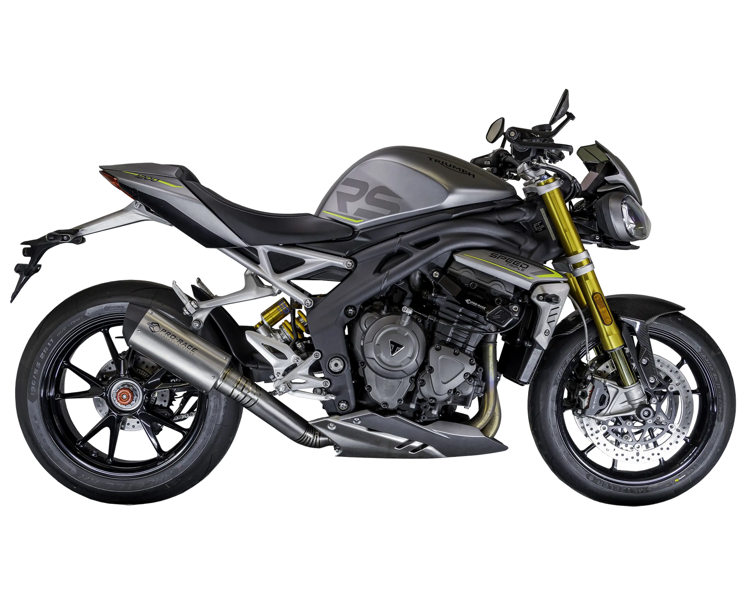 Triumph Speed Triple 1200 RS/RX 2025-2026 EVO-X Slip-on exhaust Pro-Race exhaust systems