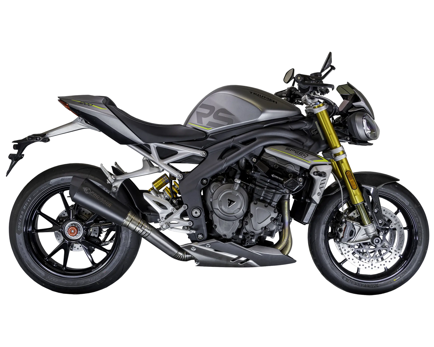 Triumph Speed Triple 1200 RS/RX 2025-2026 EVO-XC Slip-on exhaust Pro-Race exhaust systems