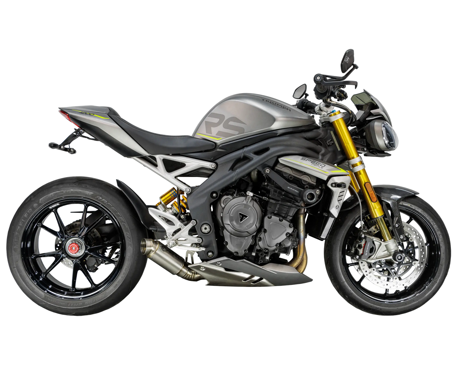 Triumph Speed Triple 1200 RS/RX 2025-2026 GP-R3 Slip-on exhaust (Low Mount) Pro-Race exhaust systems