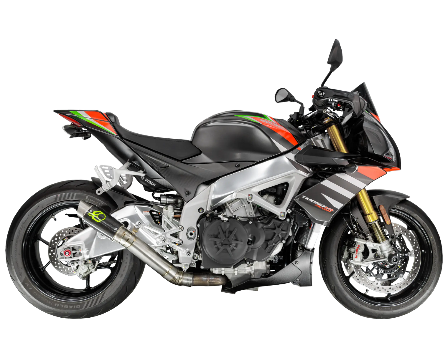 Aprilia Tuono V4 2017-2020 GP-R1 Slip-on exhaust Pro-Race exhaust systems