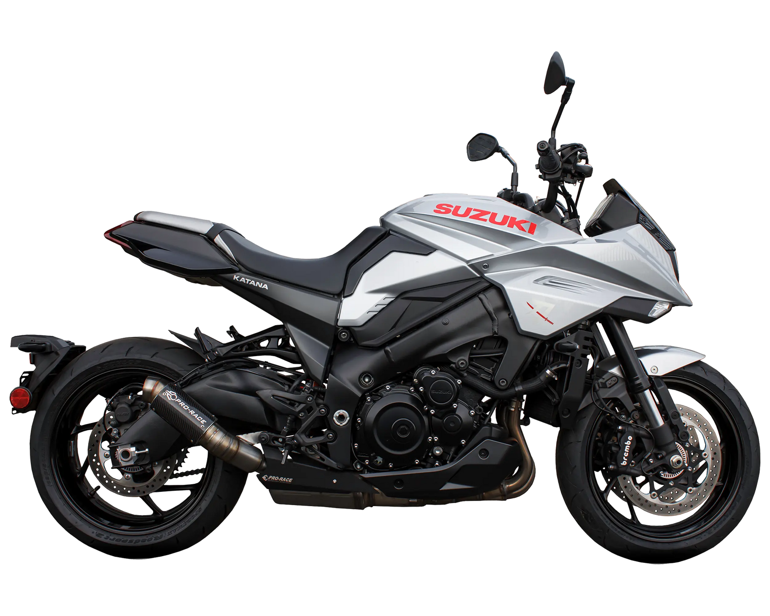 Suzuki Katana 2019-2024 GP-R3 Slip-on exhaust Pro-Race exhaust systems