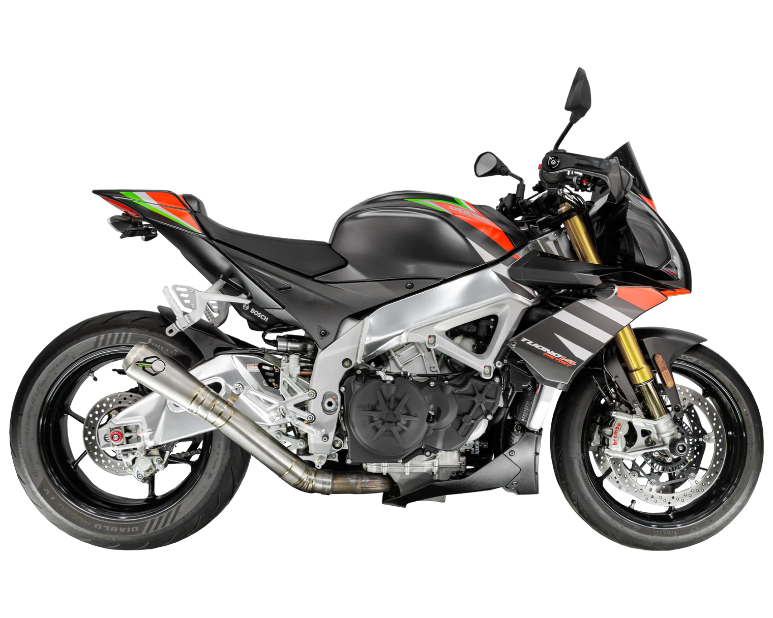 Aprilia Tuono V4 2017-2020 GP-RC1 Slip-on exhaust Pro-Race exhaust systems