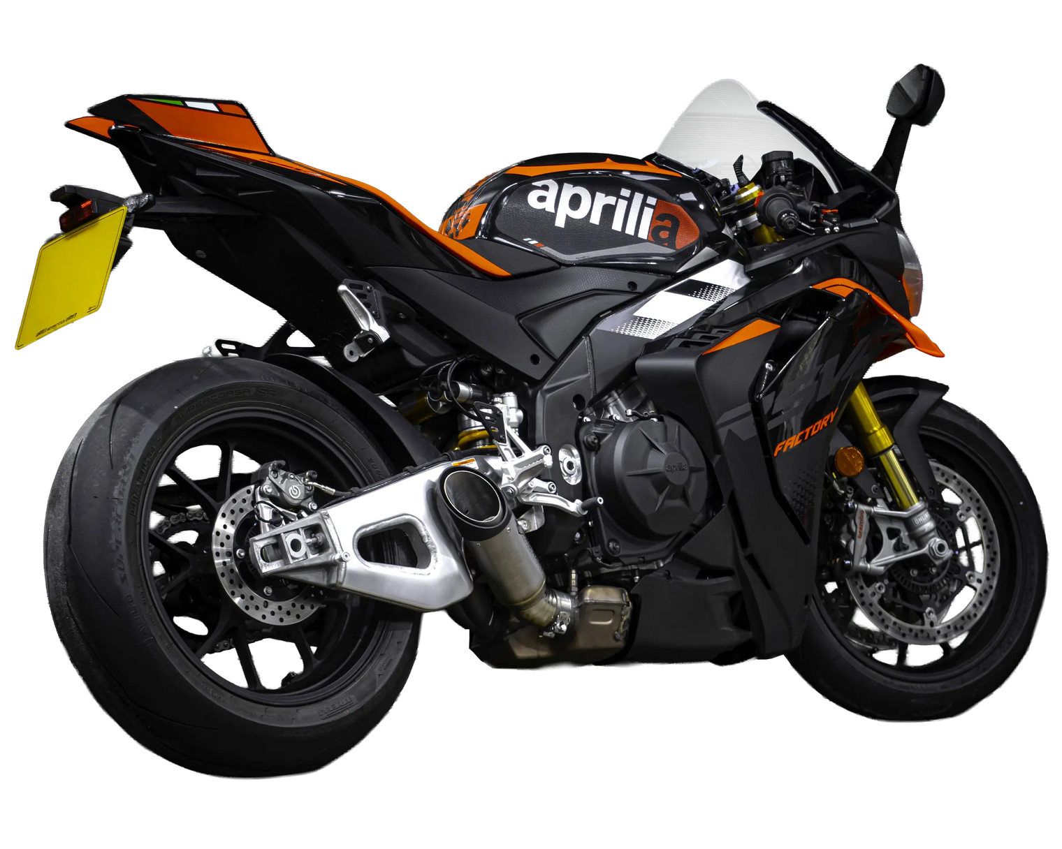 Aprilia RSV4 2025-2026 EVO-RS Slip-on exhaust (Low Mount) Pro-Race exhaust systems