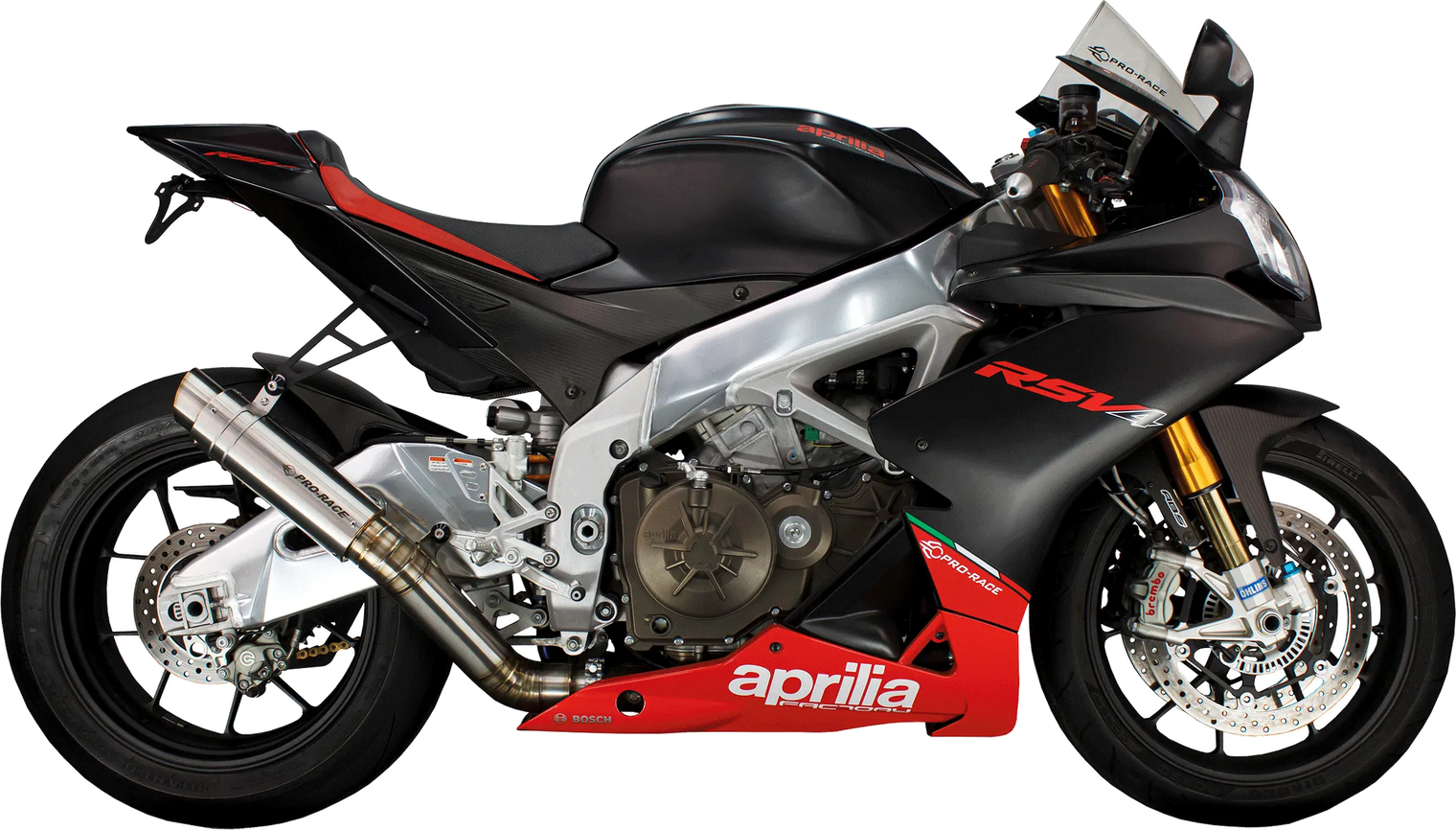 Aprilia RSV4 2009-2014 GP-R1L Slip-on exhaust Pro-Race exhaust systems