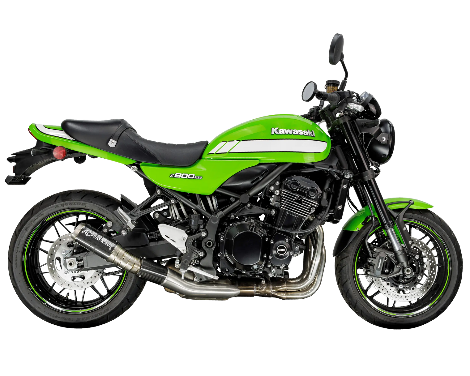 Kawasaki Z900 RS/Café 2018-2026 GP-R2 Slip-on exhaust Pro-Race exhaust systems