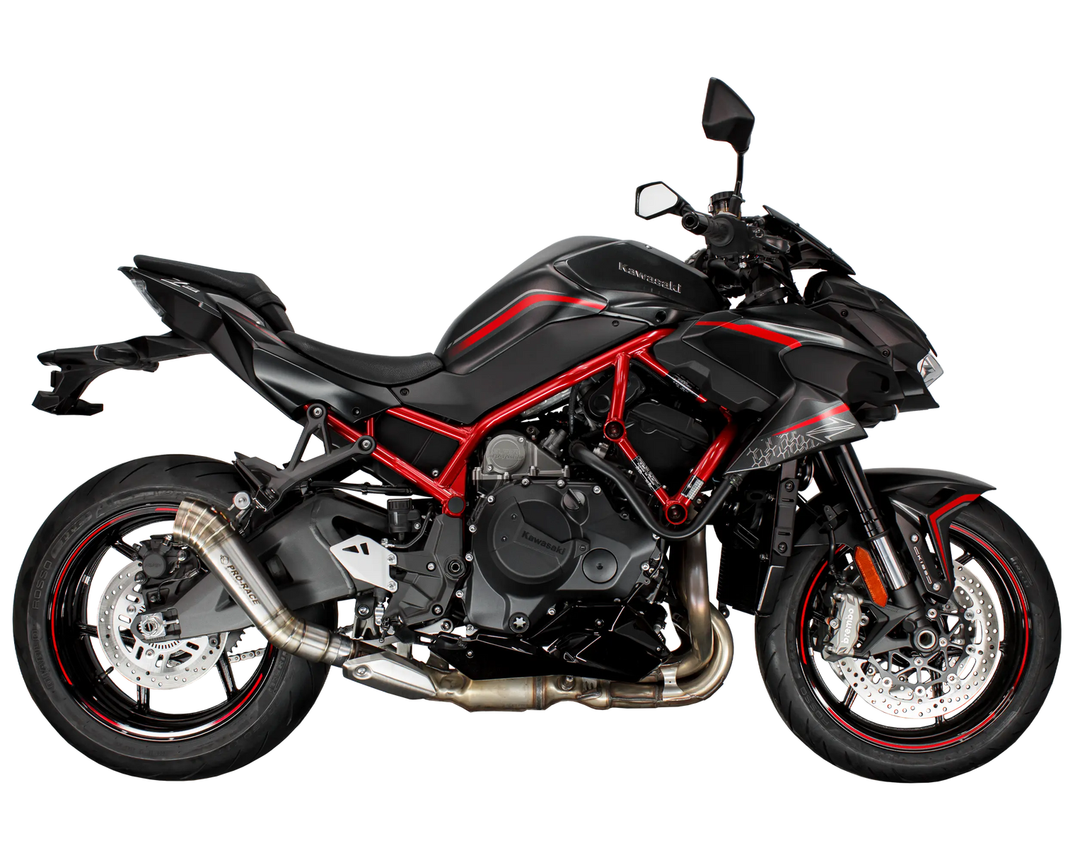 Kawasaki ZH2 2020-2026 MP-1 Slip-on exhaust Pro-Race exhaust systems