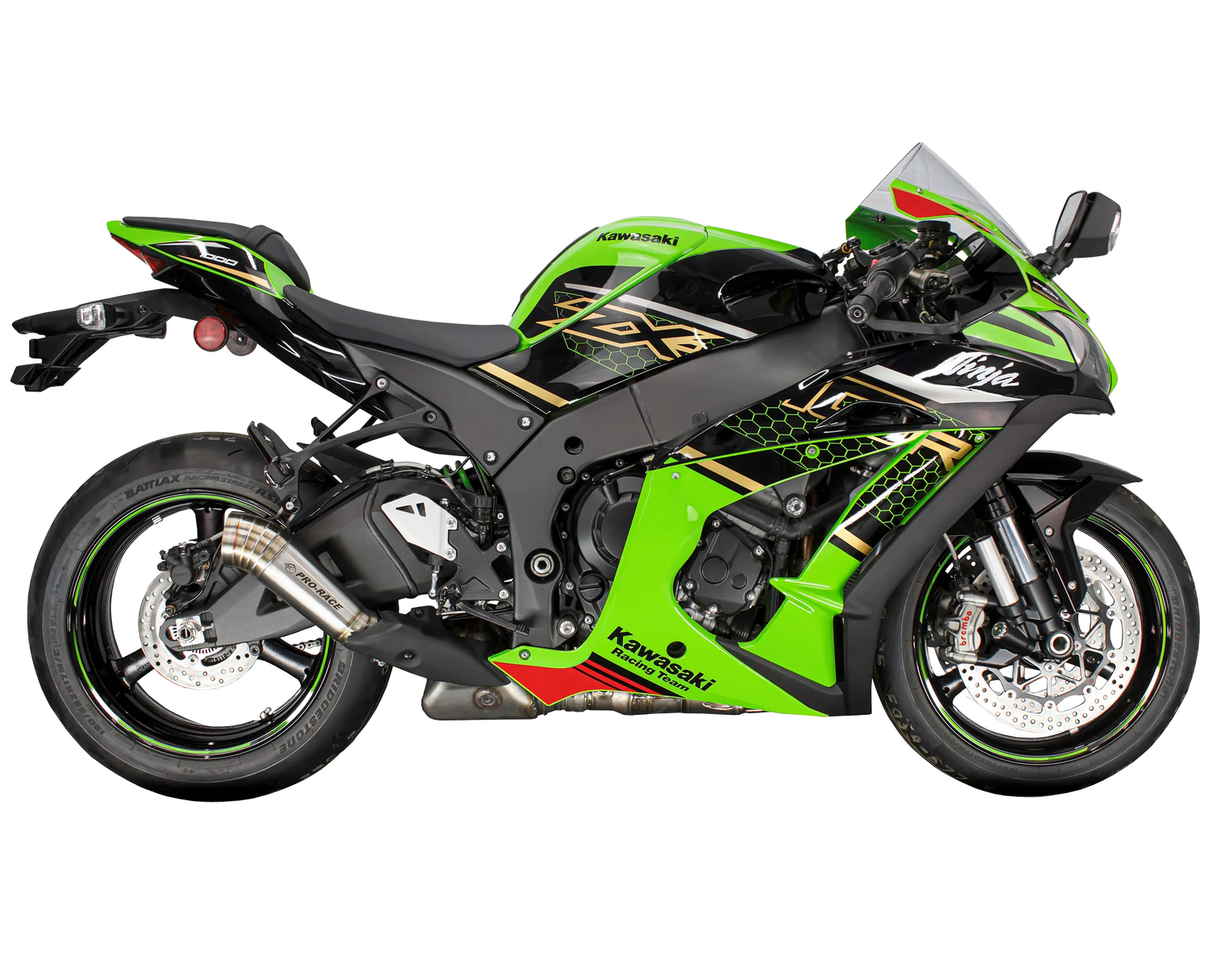 Kawasaki ZX-10R 2016-2020 MP-1 Slip-on exhaust Pro-Race exhaust systems