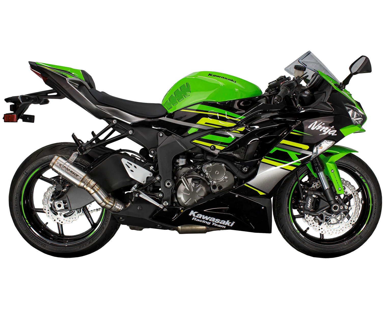 Kawasaki ZX-6R & 636 2024-2026 GP-R2 Slip-on exhaust Pro-Race exhaust systems