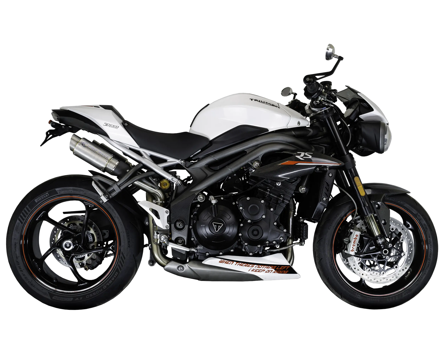 Speed Triple 1050 S & RS 2016-2020 GP-R1 Slip-on exhausts Pro-Race exhaust systems