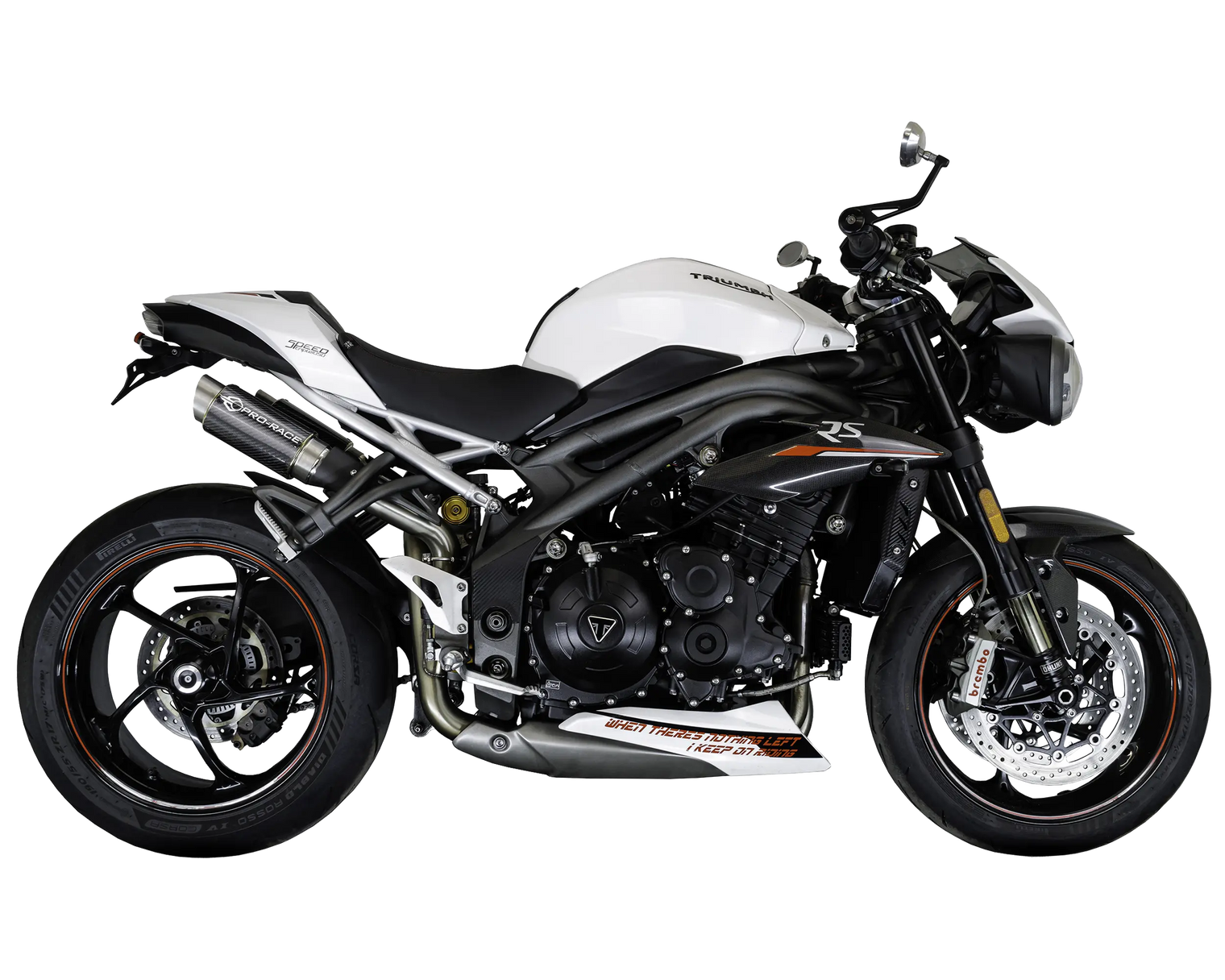 Speed Triple 1050 S & RS 2016-2020 GP-R1 Slip-on exhausts Pro-Race exhaust systems