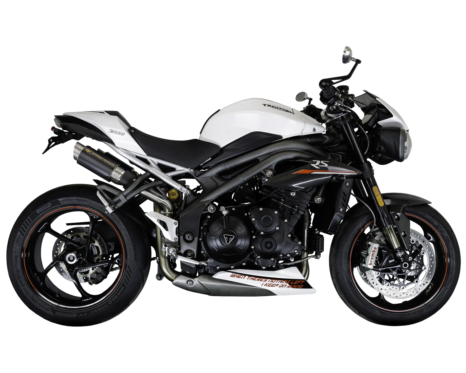 Speed Triple 1050 S & RS 2016-2020 GP-R1 Slip-on exhausts Pro-Race exhaust systems