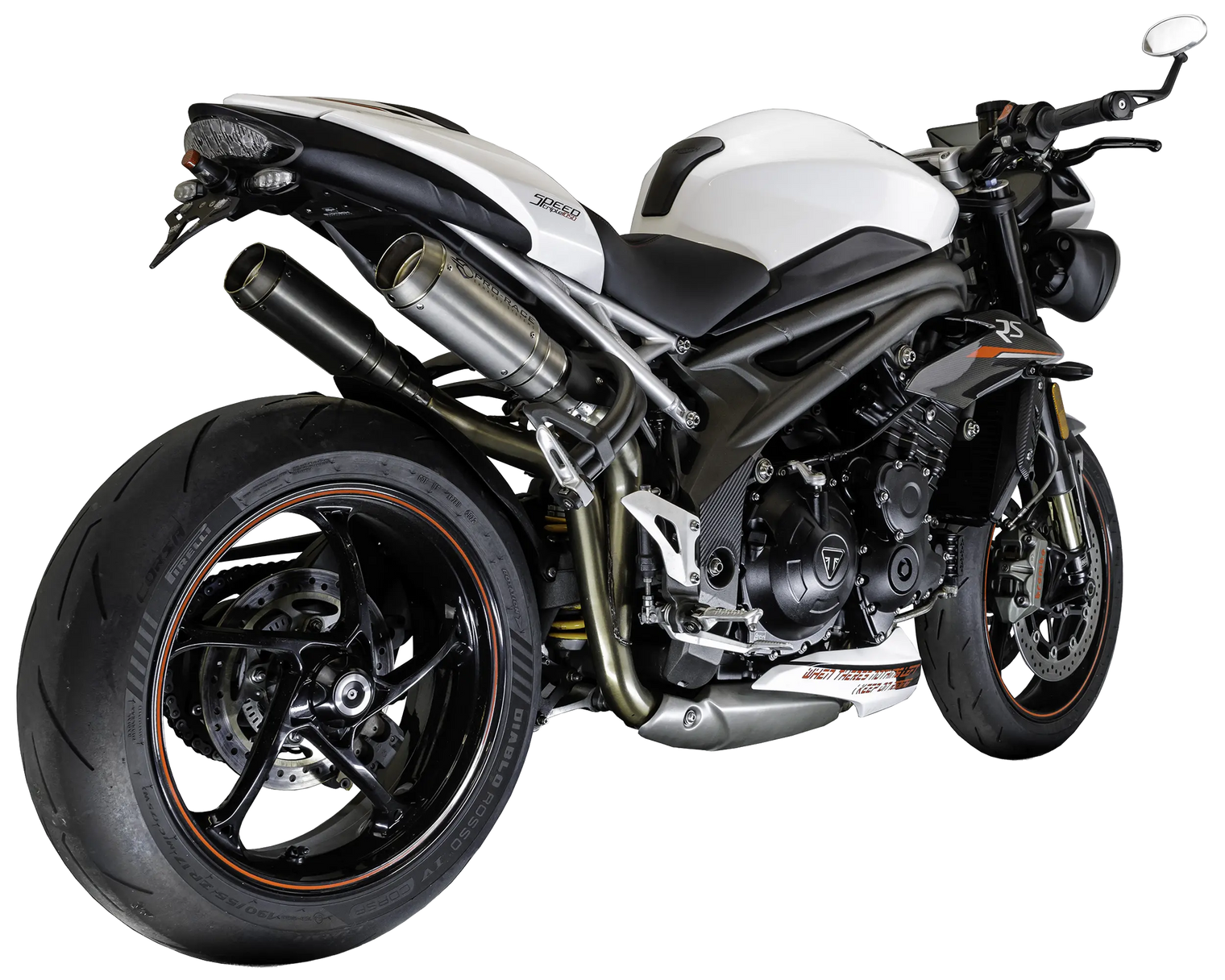 Speed Triple 1050 S & RS 2016-2020 GP-R2 Slip-on exhausts Pro-Race exhaust systems