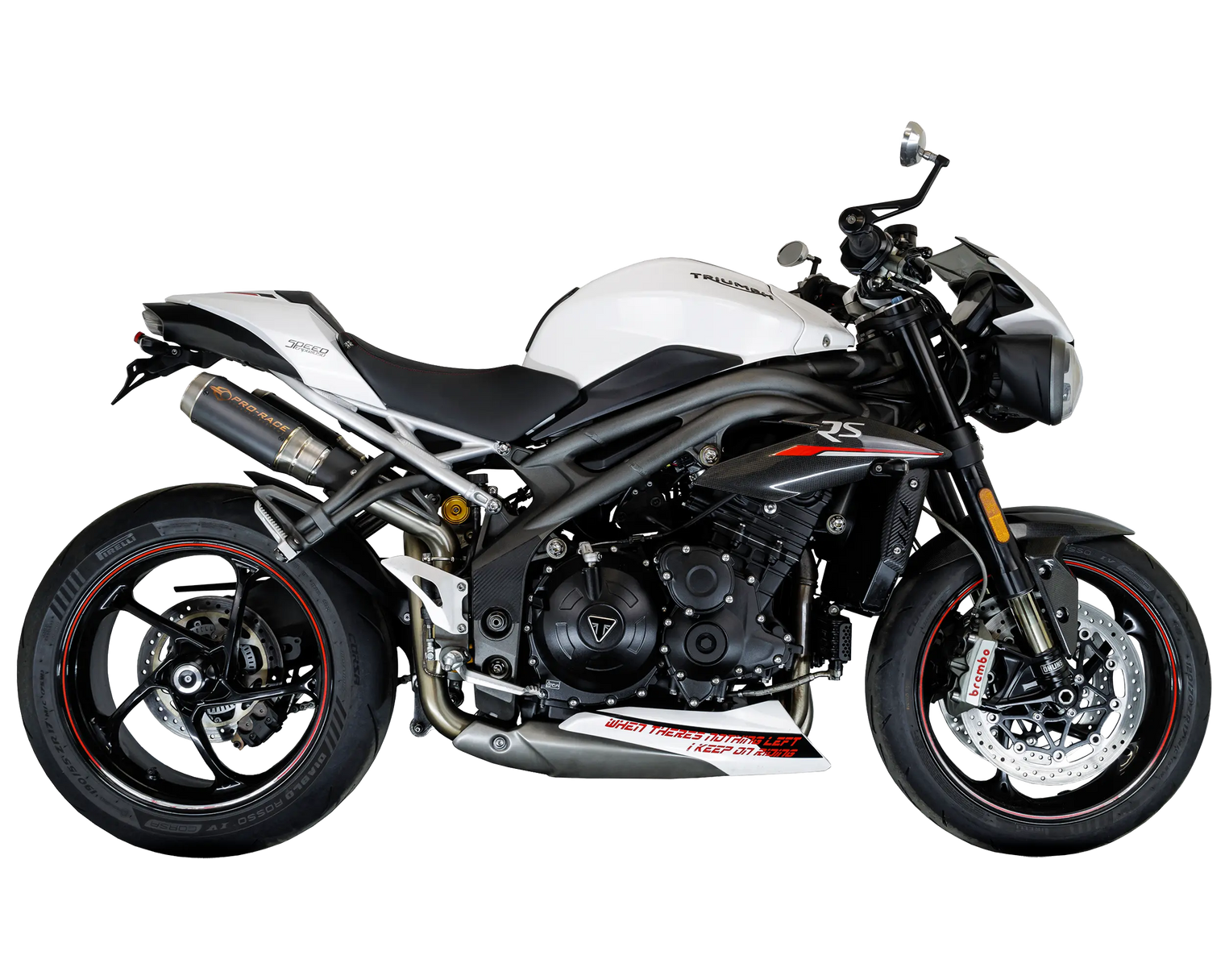 Speed Triple 1050 S & RS 2016-2020 GP-R2 Slip-on exhausts Pro-Race exhaust systems