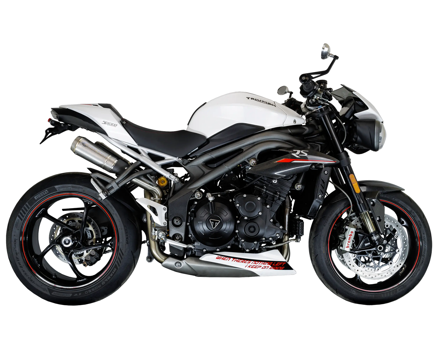 Speed Triple 1050 S & RS 2016-2020 GP-RC1 Slip-on exhausts Pro-Race exhaust systems
