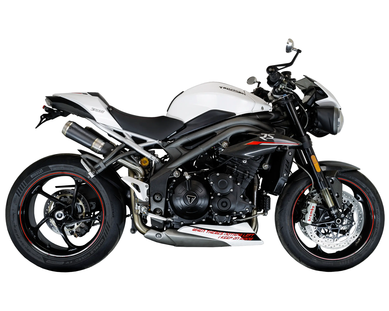 Speed Triple 1050 S & RS 2016-2020 GP-RC1 Slip-on exhausts Pro-Race exhaust systems