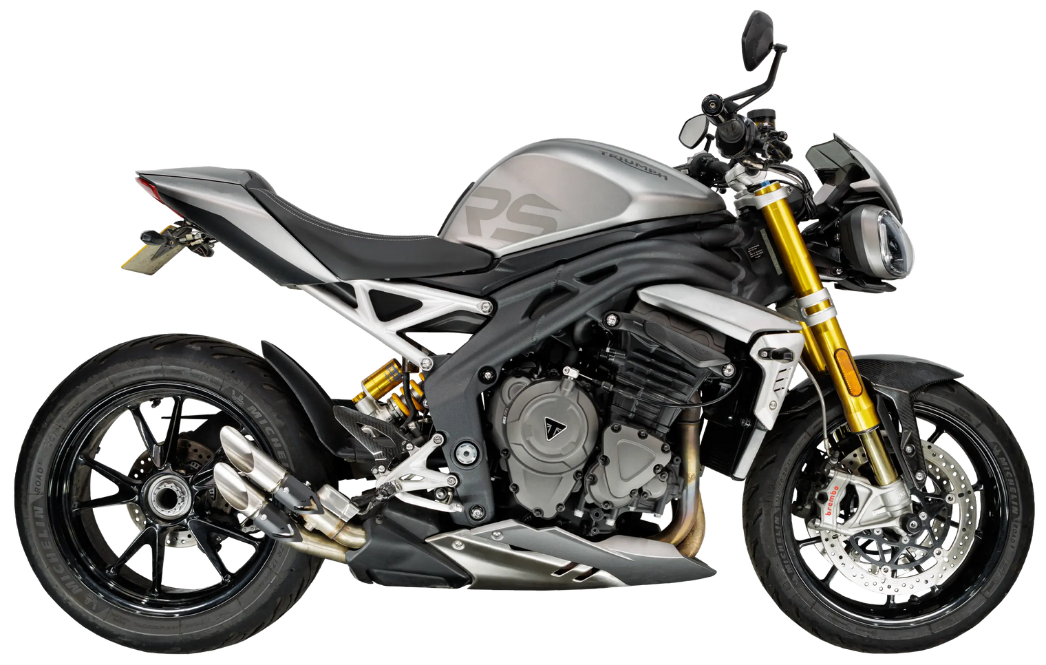 Triumph speed triple 1200 RS/RR 2021-2024 GP-S1 Slip-on exhaust Pro-Race exhaust systems