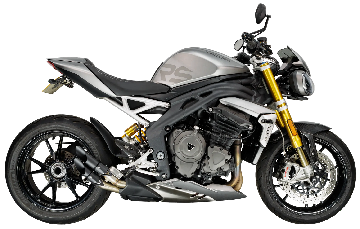 Triumph speed triple 1200 RS/RR 2021-2024 GP-S1 Slip-on exhaust Pro-Race exhaust systems