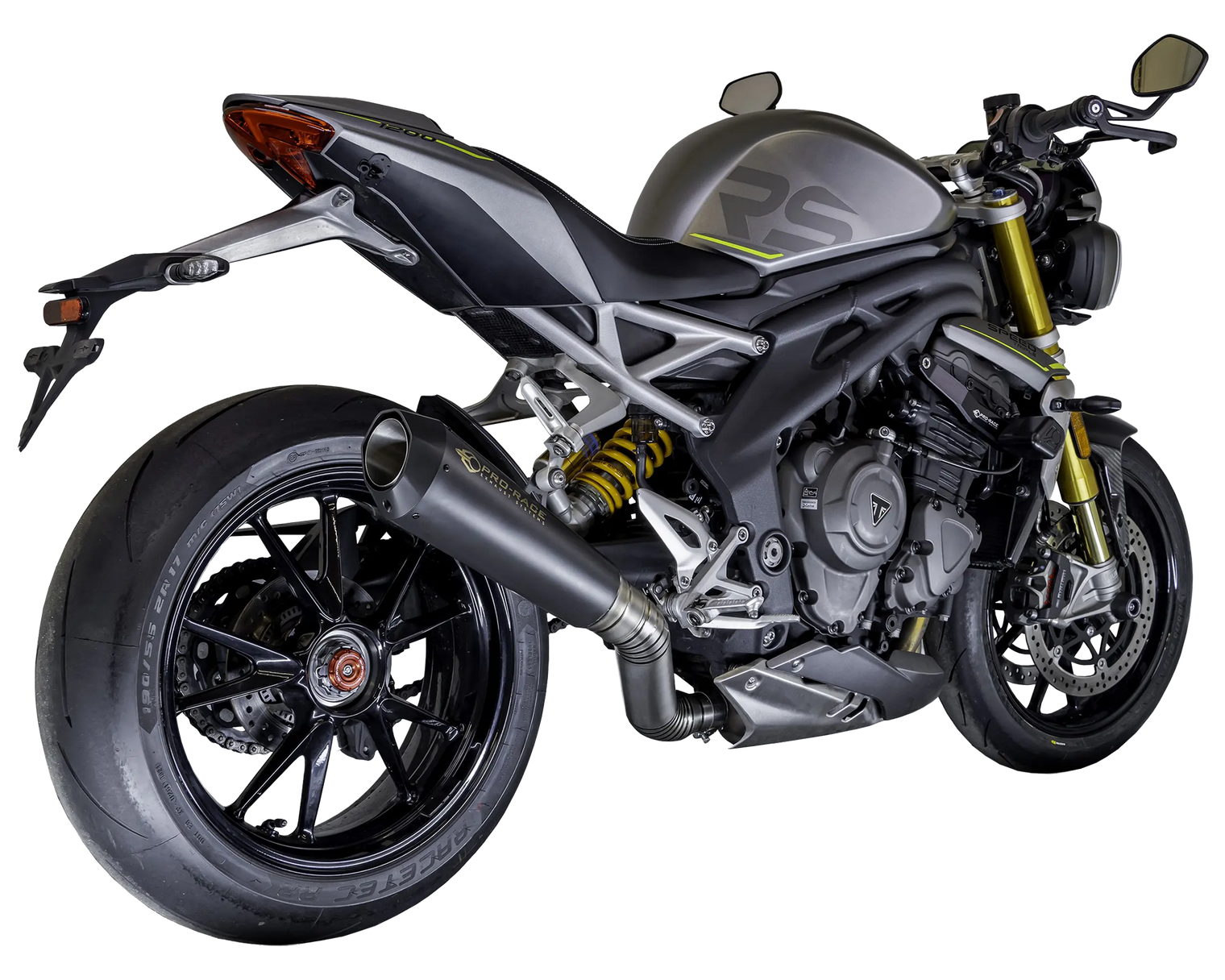Triumph Speed Triple 1200 RS/RX 2025-2026 EVO-XC Slip-on exhaust Pro-Race exhaust systems