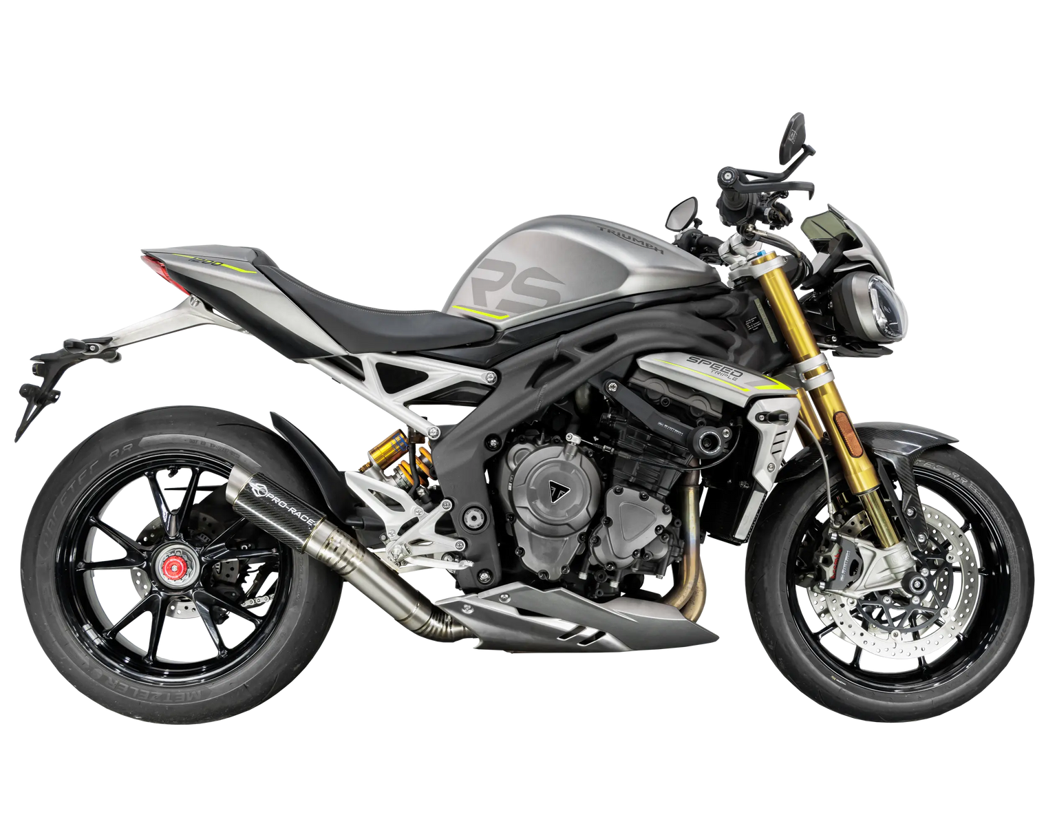 Triumph Speed Triple 1200 RS/RX 2025-2026 GP-R1 Slip-on exhaust Pro-Race exhaust systems
