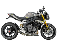 Triumph Speed Triple 1200 RS/RX 2025-2026 GP-R2 Slip-on exhaust (Low Mount) Pro-Race exhaust systems