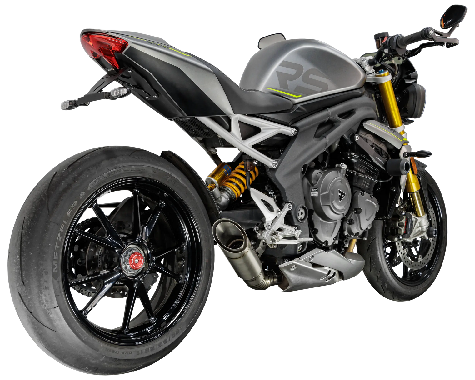Triumph Speed Triple 1200 RS/RX 2025-2026 GP-R4 Slip-on exhaust (Low Mount) Pro-Race exhaust systems