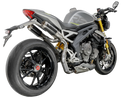 Triumph Speed Triple 1200 RS 2021-2024 GP-R2 Titanium under-seat exhaust system Pro-Race exhaust systems