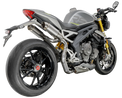 Triumph Speed Triple 1200 RS 2021-2024 GP-R3 Titanium under-seat exhaust system Pro-Race exhaust systems