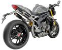 Triumph Speed Triple 1200 RS 2021-2024 GP-R3 Titanium under-seat exhaust system Pro-Race exhaust systems