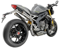 Triumph Speed Triple 1200 RS 2021-2024 GP-RC1 Titanium under-seat exhaust system Pro-Race exhaust systems