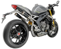 Triumph Speed Triple 1200 RS 2021-2024 GP-RC1 Titanium under-seat exhaust system Pro-Race exhaust systems
