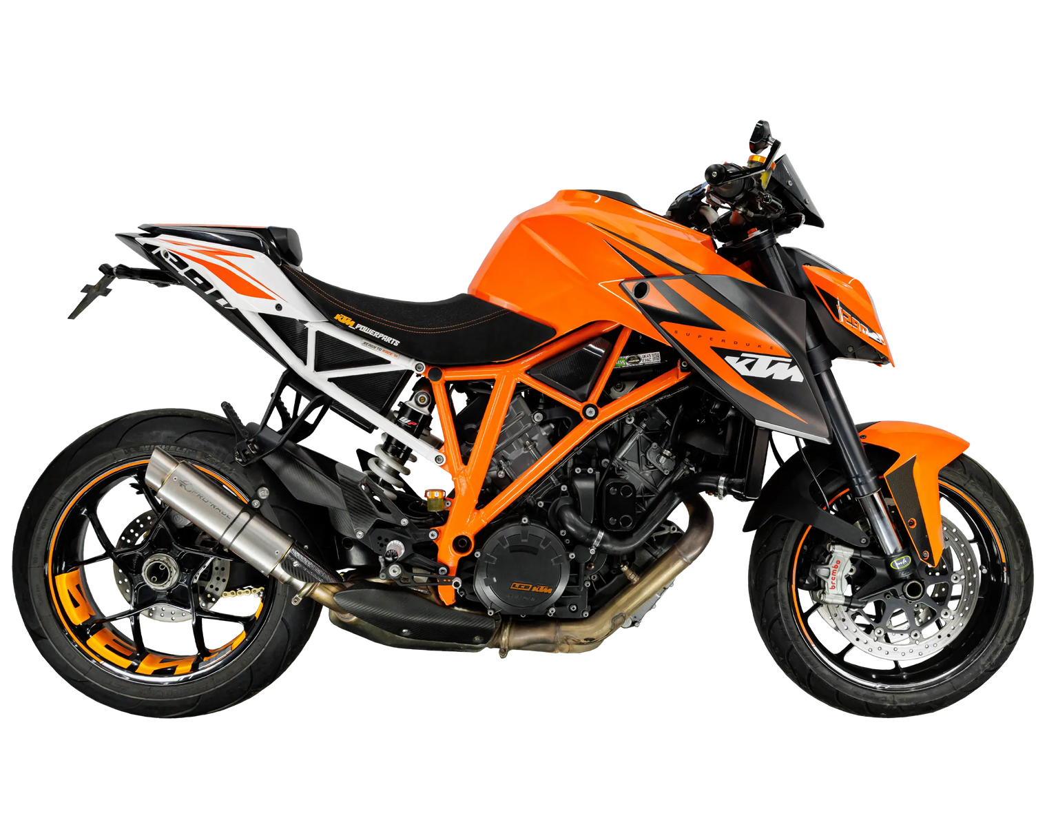 KTM SuperDuke 1290R 2014-2019 GP-R1L Slip-on exhaust Pro-Race exhaust systems