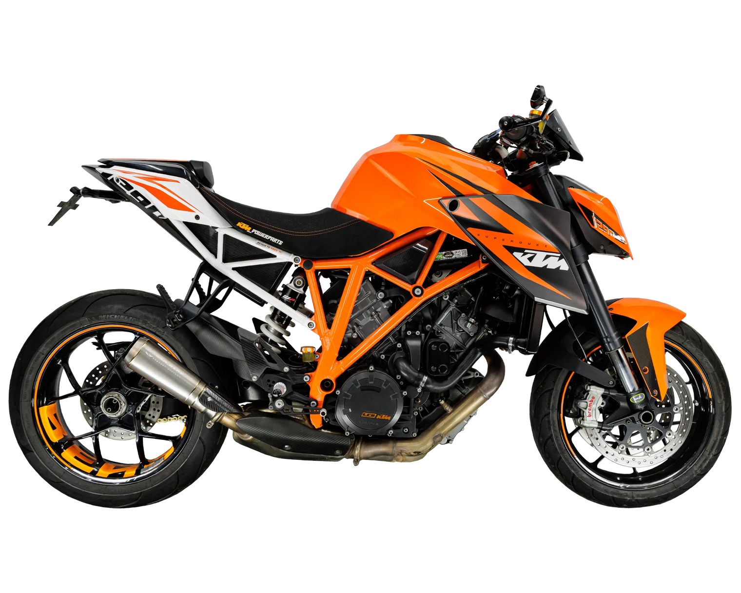 KTM SuperDuke 1290R 2014-2019 GP-RC1 Slip-on exhaust Pro-Race exhaust systems