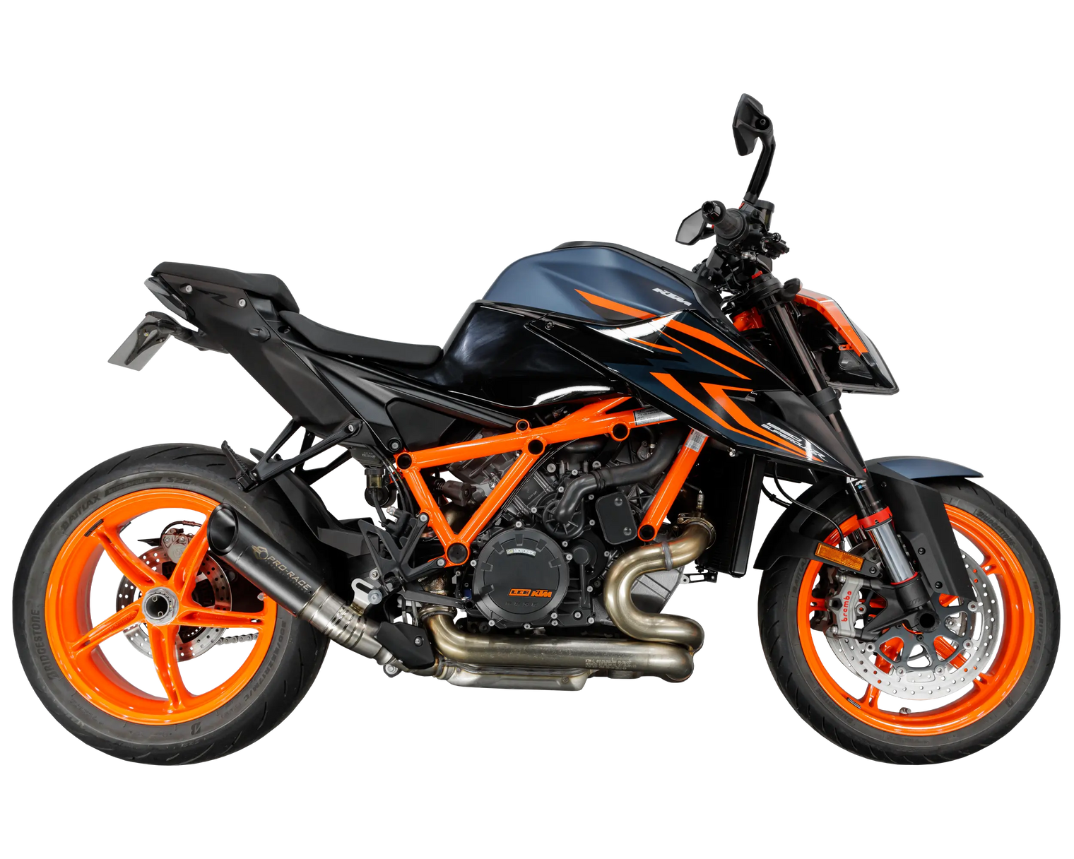 KTM SuperDuke 1290R RR/EVO 2020-2026 GP-R4 Slip-on exhaust Pro-Race exhaust systems