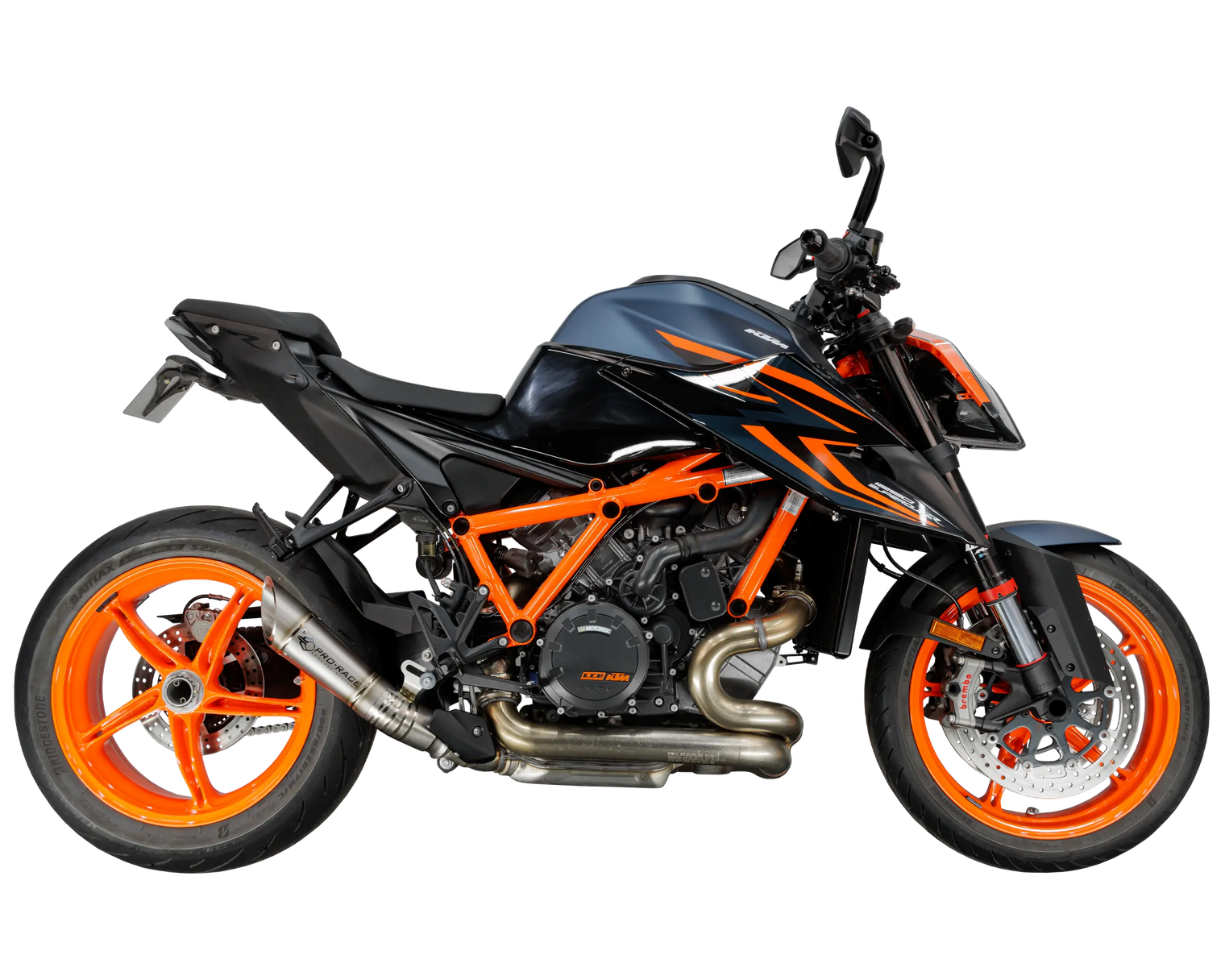 KTM SuperDuke 1290R RR/EVO 2020-2026 GP-R4C Slip-on exhaust Pro-Race exhaust systems