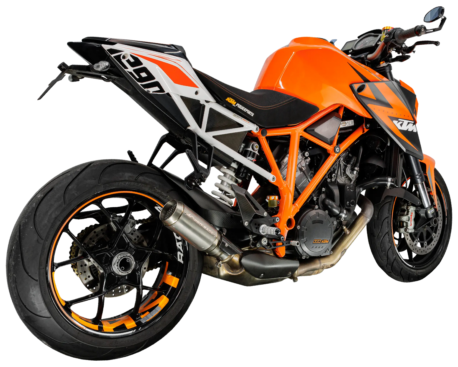 KTM SuperDuke 1290R 2014-2019 GP-R2 Slip-on exhaust Pro-Race exhaust systems