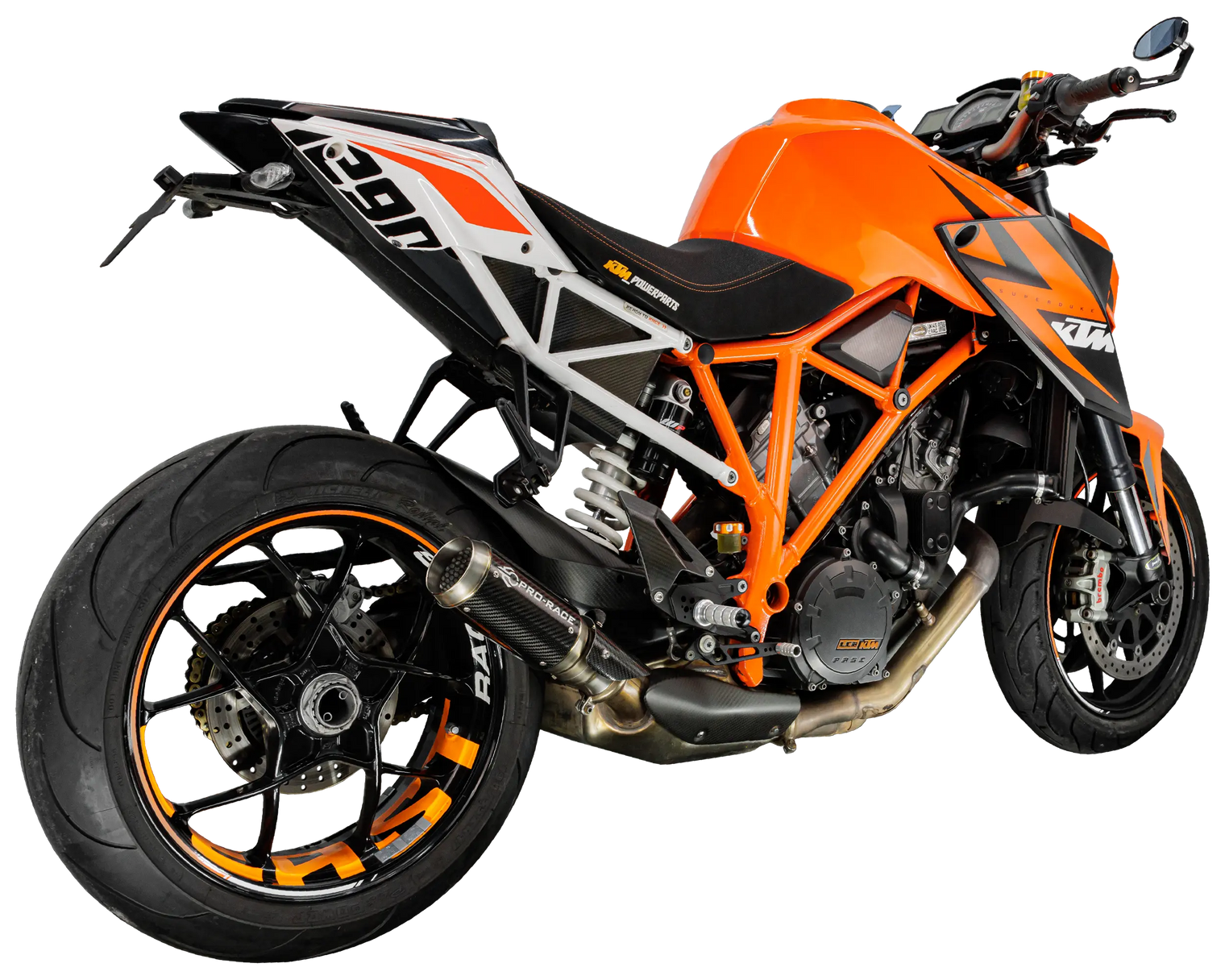 KTM SuperDuke 1290R 2014-2019 GP-R2 Slip-on exhaust Pro-Race exhaust systems