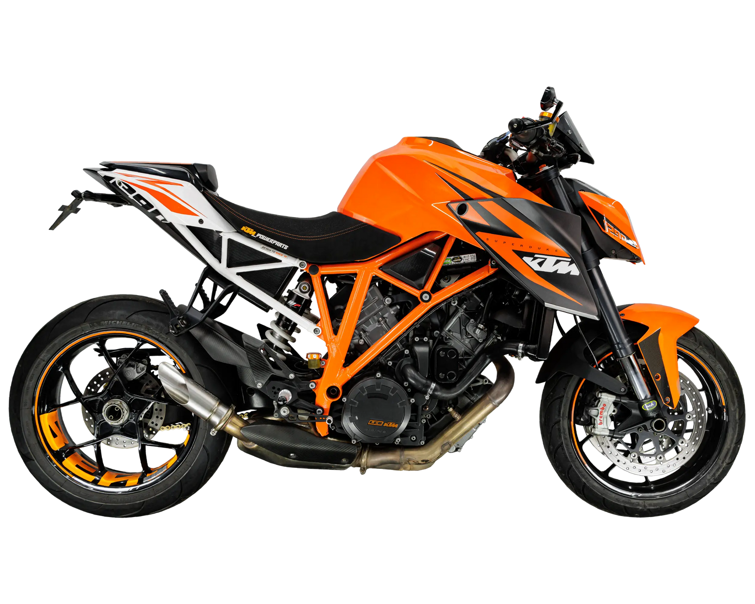 KTM SuperDuke 1290R 2014-2019 GP-S1 Slip-on exhaust Pro-Race exhaust systems