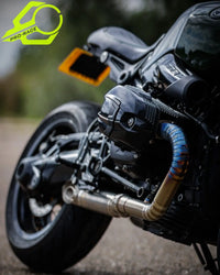 BMW R Nine-T Roadster 2021-2024 SR-1 Full Titanium Pie-cut Exhaust System Pro-Race exhaust systems