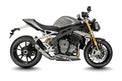 Triumph Speed Triple 1200 RS/RR 2021-2024 GP-S1R Low Mount Slip-on exhaust Pro-Race exhaust systems