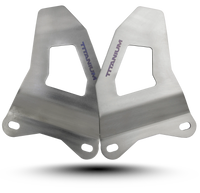 Triumph speed triple 1200 RS/RR 2021-2024 Titanium Heel guards Pro-Race exhaust systems