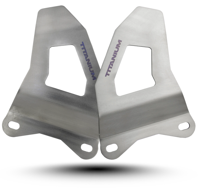 Triumph speed triple 1200 RS/RR 2021-2024 Titanium Heel guards Pro-Race exhaust systems