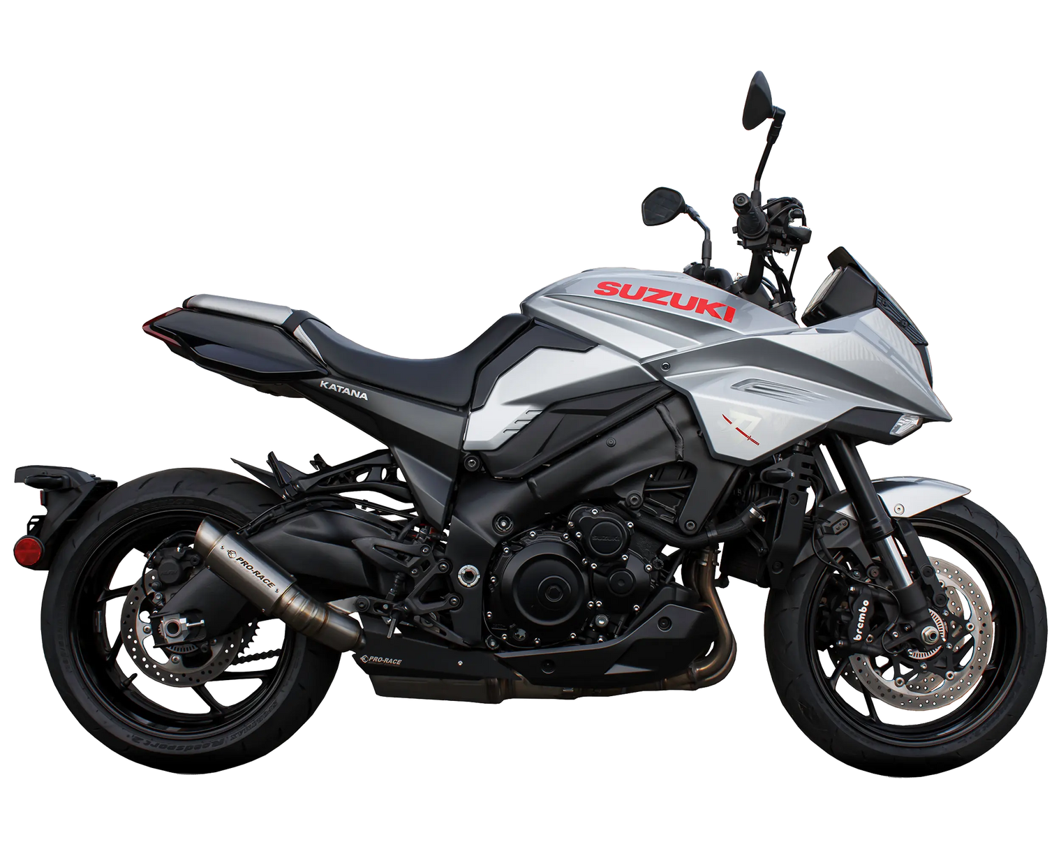 Suzuki Katana 2019-2024 GP-R1 Slip-on exhaust Pro-Race exhaust systems
