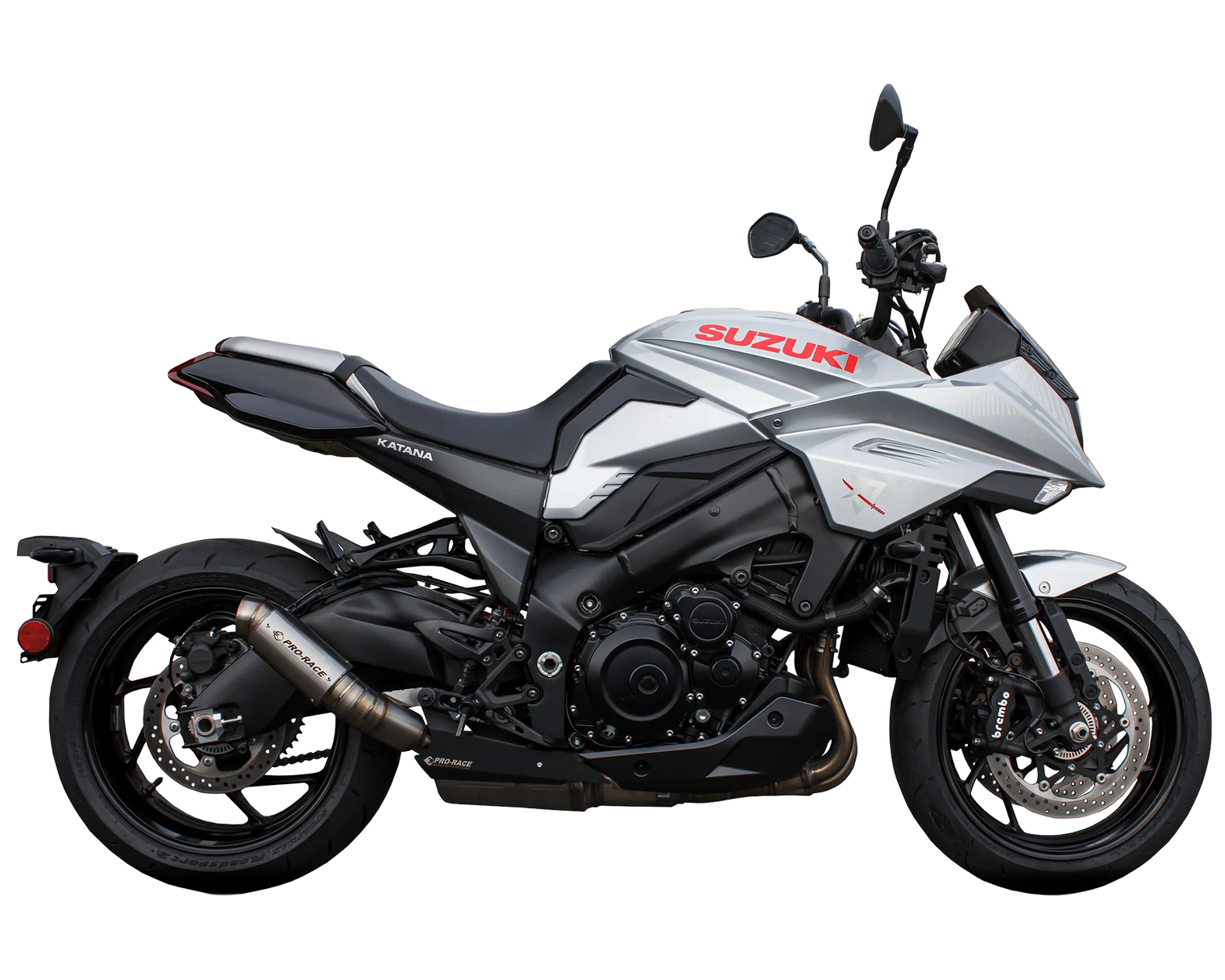 Suzuki Katana 2019-2024 GP-R3 Slip-on exhaust Pro-Race exhaust systems