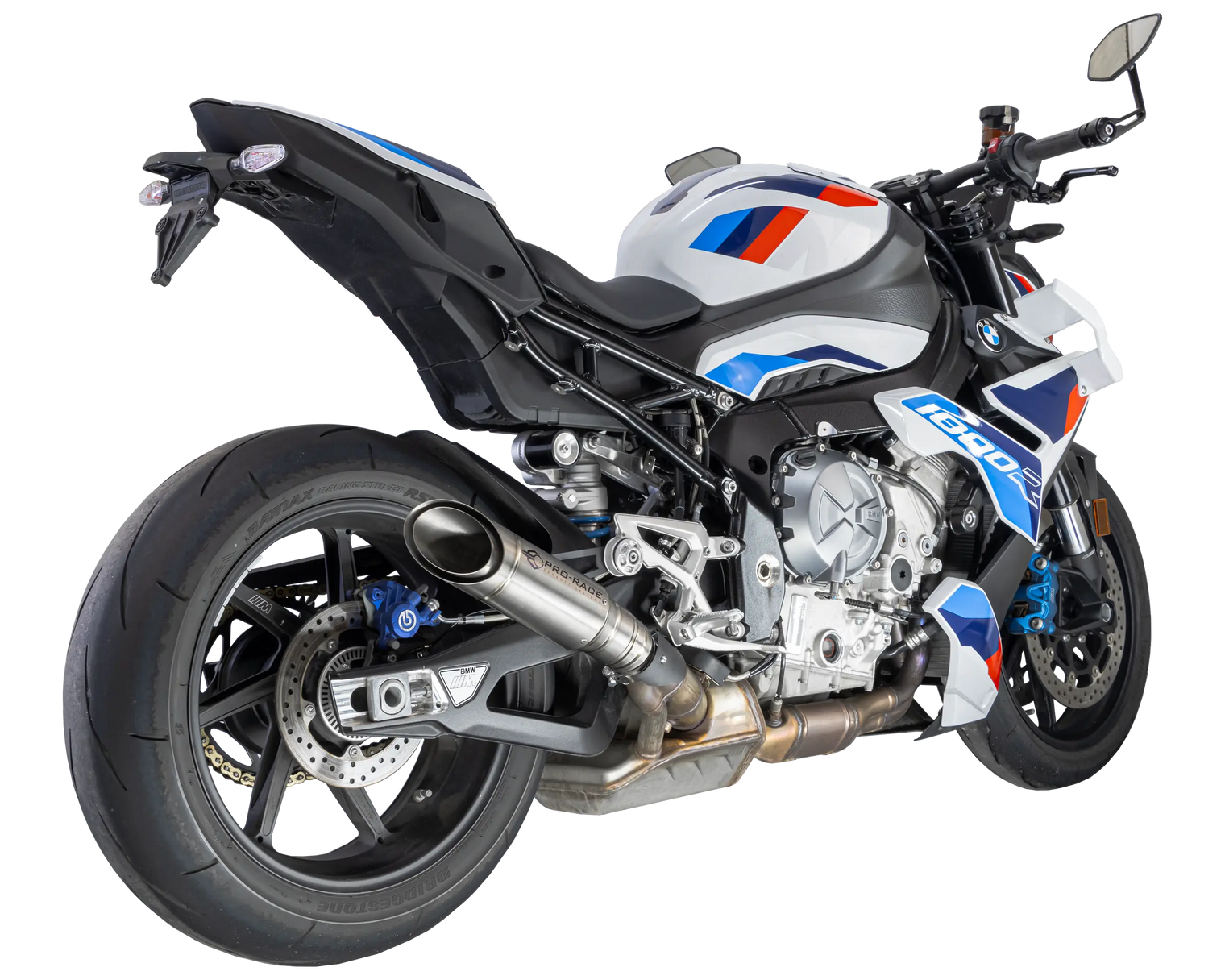 BMW M1000R 2022-2024 GP-R4 Slip-on exhaust Pro-Race exhaust systems