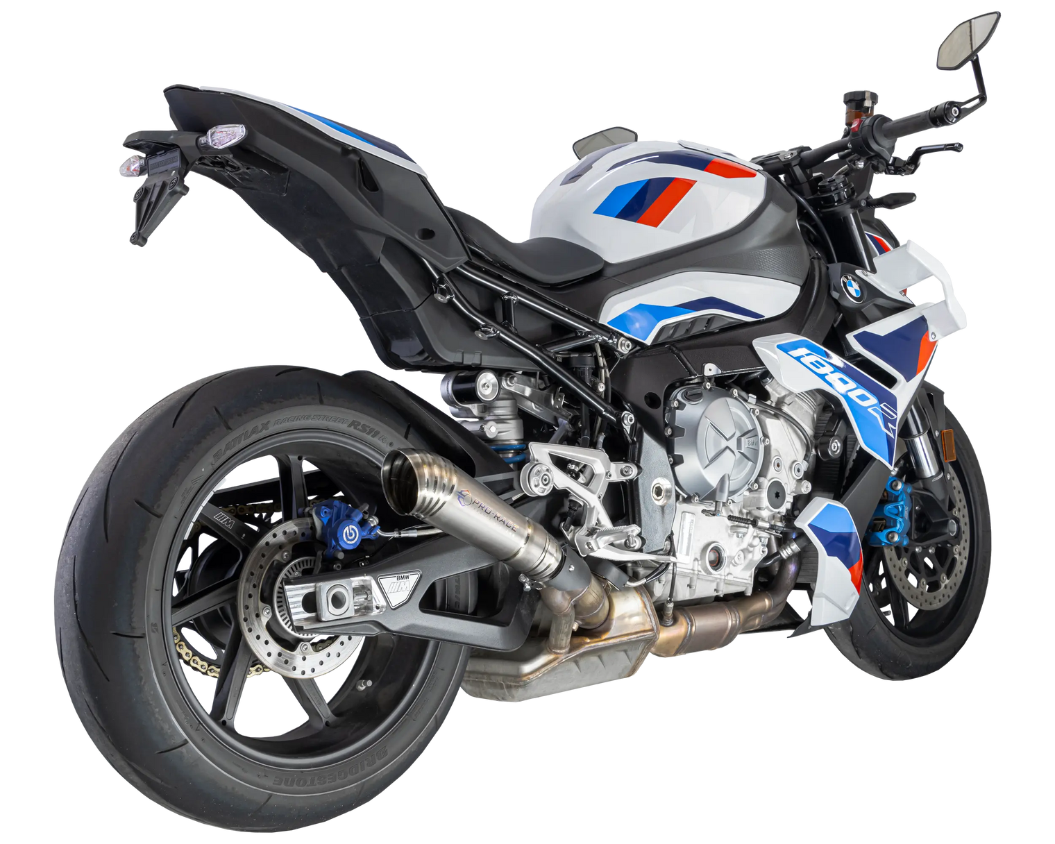 BMW M1000R 2025-2026 MP-1 Slip-on exhaust Pro-Race exhaust systems