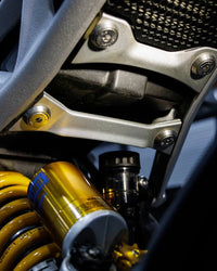Triumph speed triple 1200 RS/RR 2021-2024 Pillion peg delete kit Pro-Race exhaust systems