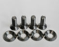 Triumph speed triple 1200 RS/RR 2021-2024 Pillion peg delete kit Pro-Race exhaust systems