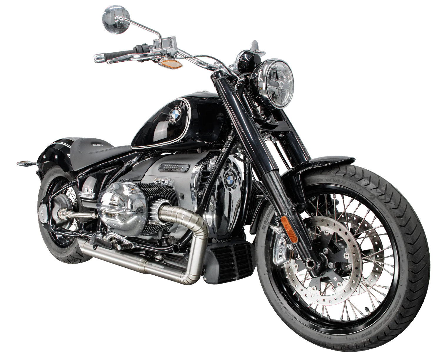 BMW R18 2020-2024 SR-1 Full titanium Pie-cut SR-1 Exhaust System Pro-Race exhaust systems