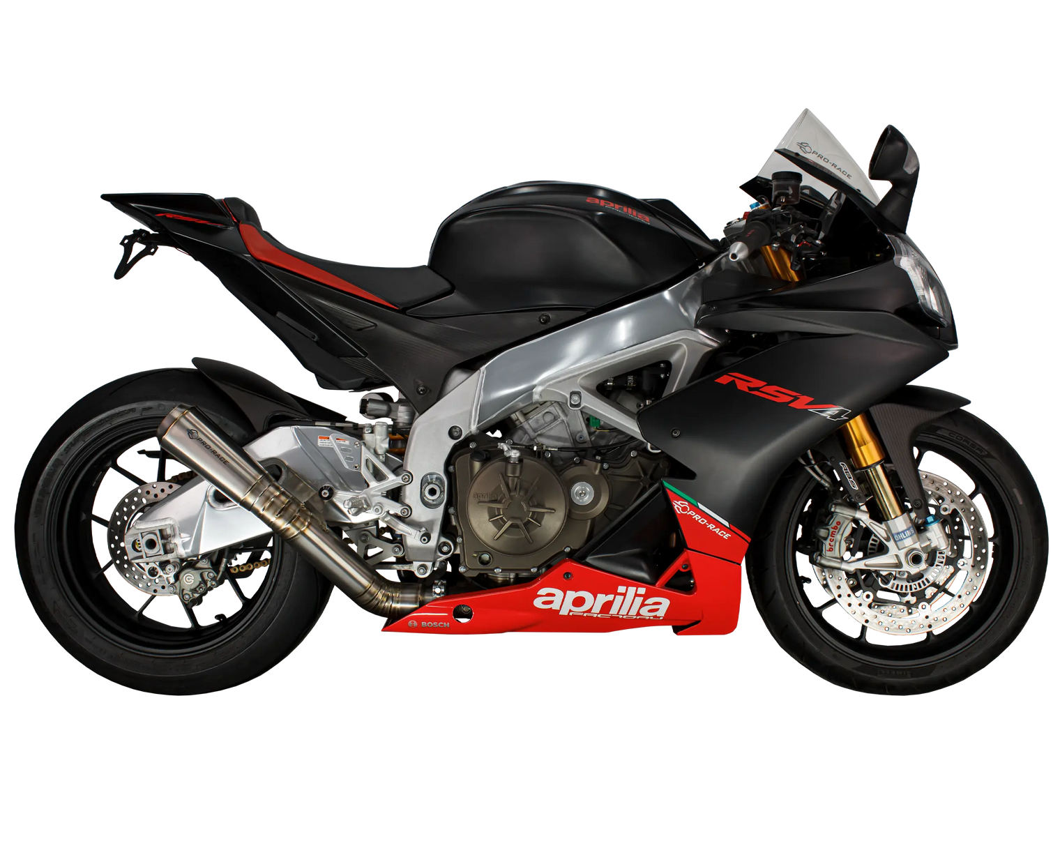 Aprilia RSV4 2009-2014 GP-RC1 Slip-on exhaust Pro-Race exhaust systems